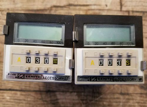 Two-Zenith OSA-A Timer, Source 100/110/120 VAC, Contact 3A, 250VAC