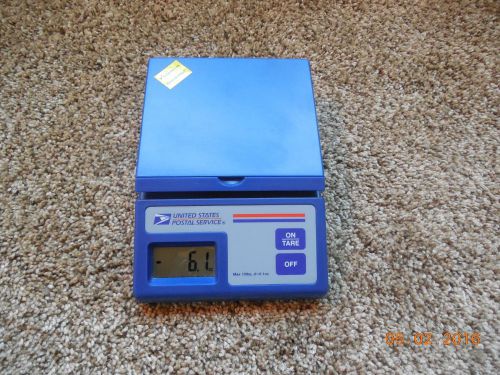 USPS Digital Scale Max 10lbs.--No A/C Cord--Battery Operation--Works!!