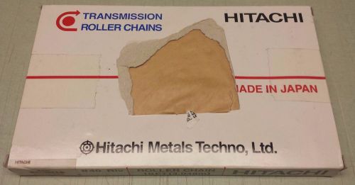 Hitachi #40 Roller Chain 10ft Single Strand Riveted *NEW* FREE SHIPPING