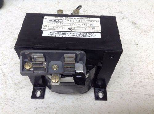 Allen Bradley 1497-N8 .25 kVA 250 VA Control Transformer 1497N8 X-326539 1497