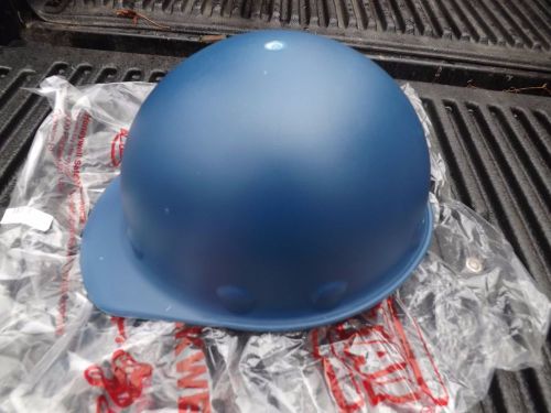 1 NEW Fibre Metal HONEYWELL Blue Hard Hat w/Ratchet Suspension High Heat P2HN