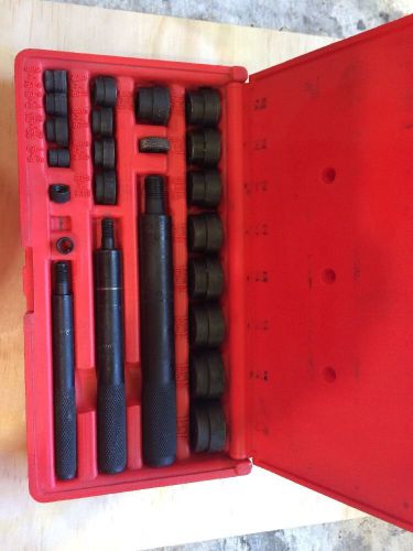 Complete SNAP-ON Bushing Driver Set,22 Piece Kit inc Storage Case, A157C