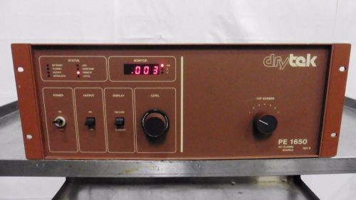 G126132 advanced energy drytek pe 1650b ac plasma source for sale
