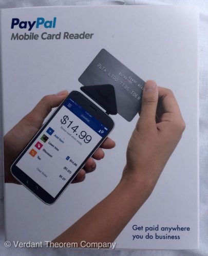 PayPal Mobile Credit Card Reader Model 4029 FREE App Download iOS/Android/Window