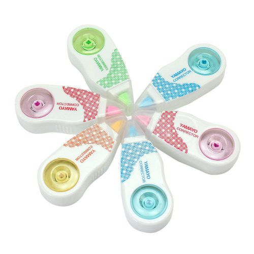 6 pcs stationery correct correction tapes students school office supplies gift for sale