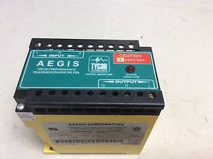Aegis Tycor Eaton AGS-120-5-X Transient Noise Filter 120 VAC 5 Amp AGS1205X