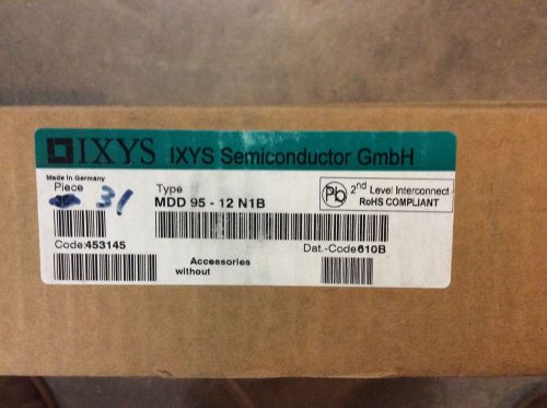IXYS MDD95-12N1B-ND GmbH Diode Module 1200V Case Of 31 With Screws