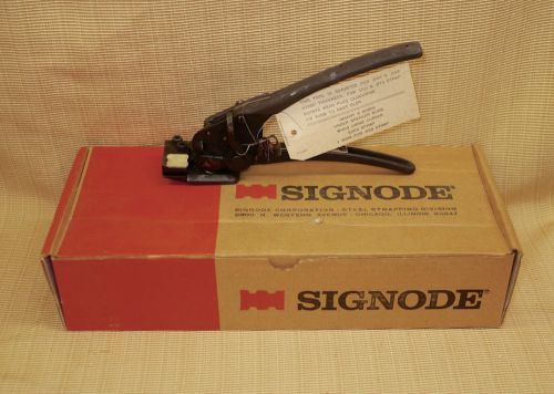NIB NEW SIGNODE CPB-2 STEEL PLASTIC STRAPPING TENSIONER PALLET BAND BANDING CLIP