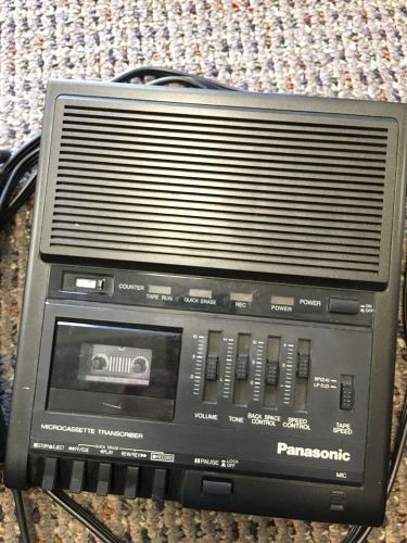 Panasonic Micro Cassette Transcriber Model RR-930