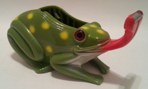 Spotted frog tape dispenser missing tape holder cylinder for sale
