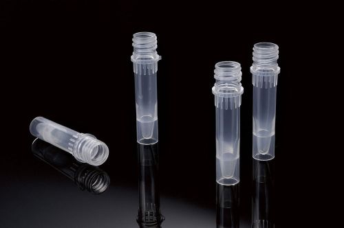 .5ml screw cap self standing micro centrifuge tubes (o-ring, 500 tubes+500caps) for sale