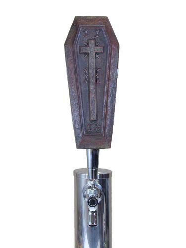Vampire Wooden Coffin Tap Handle Beer Sports Bar Brew Keg Party Ale Lager Keg