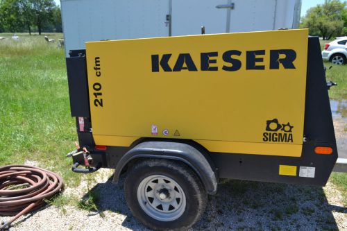 Kaeser m57 2005 210 cfm diesel air compressor for sale