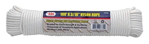100&#039; x 3/16&#034; nylon rope for sale