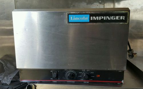 LINCOLN IMPINGER 1301-8 ELECTRIC CONVEYOR PIZZA OVEN-COUNTERTOP/STACKABLE(#1545)