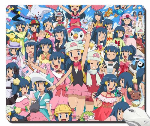 Pokemon Dawn mousepad MOUSE PAD for game office gift