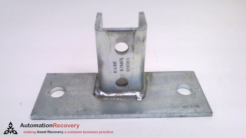 Cooper b-line b280fl, post base, zinc plated, 3-1/2&#034; post height,, new* #216857 for sale