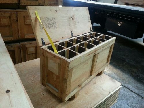 PLYWOOD BOX w/ COMPARTMENTS