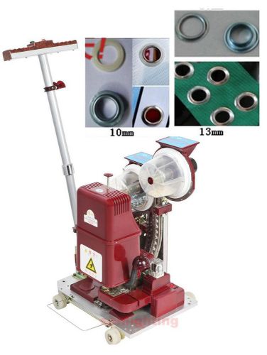 Automatic Electric Grommet Eye Button Eyelet punching Press  Pressing  Machine