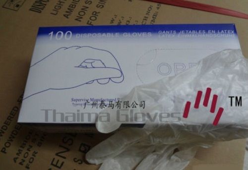 NEW 100PCS disposable gloves non powder latex free, BEAUTY SPECIAL GLOVES
