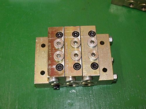 Trabon  lubriquip modular divider valve 3 port manifold msp-20t msp-30s msp-30s for sale