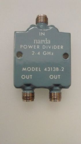 NARDA 4313B-2 Octave Band 2-Way Power Divider 2 - 4GHz