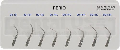 Dental Ultrasonic Perio Scaling Tip for EMS 8pcs by Dental USA 7620