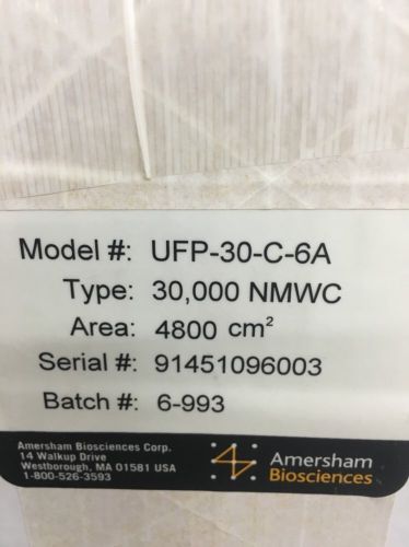 Amersham Biosciences Hollow Fiber Cartridge, Model UFP-30-C-6A