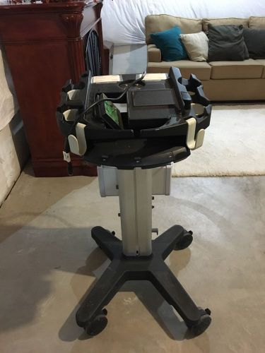 NEW Condition! Sonosite M-Turbo stand with Triple Transducer Connect