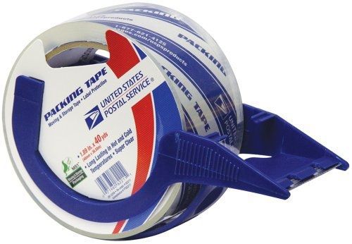 LePage&#039;s USPS Moving and Storage Tape with Dispenser, 1.89 x 40 Yards (82211)