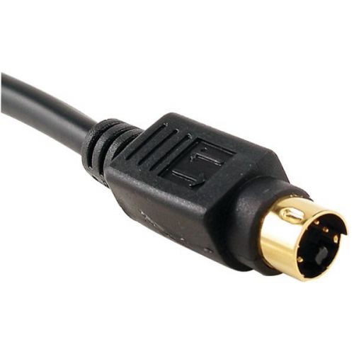 Axis PET10-5510 S-video Cable w/Molded Gold Connectors - 12 ft