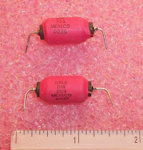 QTY (11) IHA203 DALE 100uH 2.7A HIGH CURRENT FILTER INDUCTOR PRE-FORMED LEADS