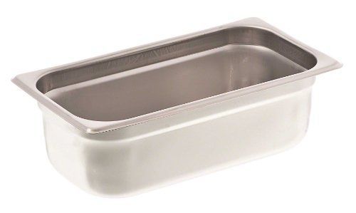 Browne (22134) 4&#034; third-size anti-jam steam table pan for sale