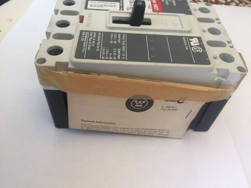 Westinghouse 15 amp circuit breaker 3 poles 480vac-250dvc HMCP015EO