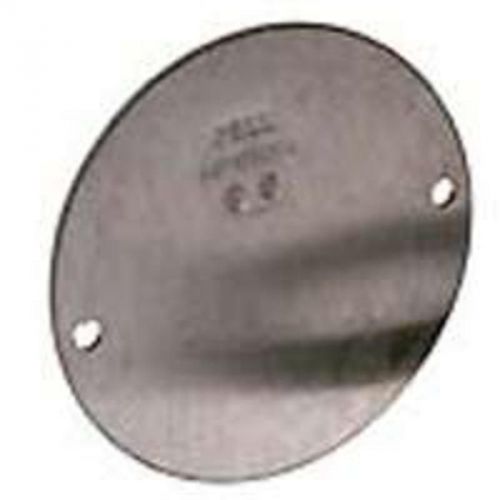 4in gry rnd blank cover plate bell weatherproof weatherproof lampholders 5374-0 for sale