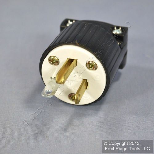 Cooper industrial straight blade male plug nema 5-20 5-20p 20 amp 125v 5366 for sale