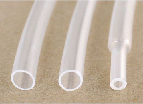 ?8mm Adhesive Lined4:1 Transparent Waterproof Heat Shrink Tubing 1M Tube Sleeve