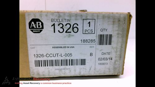 ALLEN BRADLEY 1326-CCUT-L-005 SERIES B CABLES FOR 460VAC SERVO MOTORS,, NEW
