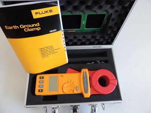 FLUKE 1630 EARTH GROUND CLAMP RESISTANCE METER EXCELLANT CONDITION