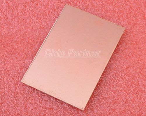 Double PCB 70x100x1.5mm Copper Clad Laminate Board Glass Fiber