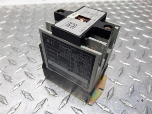 SQUARE D INDUSTRIAL ELECTRICAL CONTROL RELAY 6501X040 8501