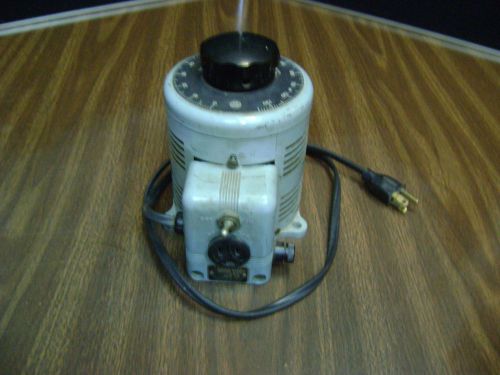 Superior Electric Powerstat 0-130V WORKS GREAT  Nice vintage condition