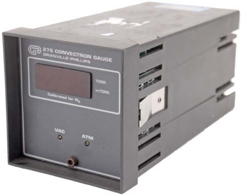 Granville-phillips 275 n2 vacuum/atmosphere digital convectron gauge controller for sale