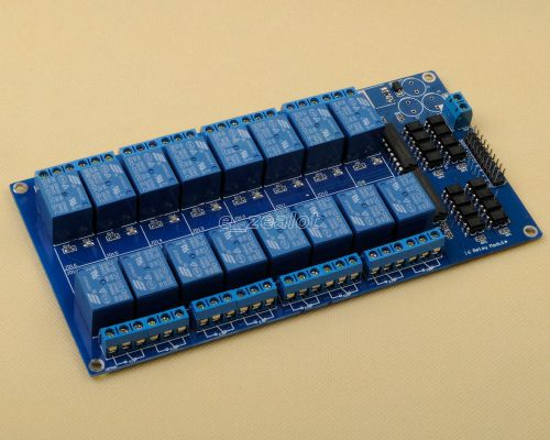 5V 16-Channel Relay Module with Optocoupler Low Level Triger for Arduino Perfect