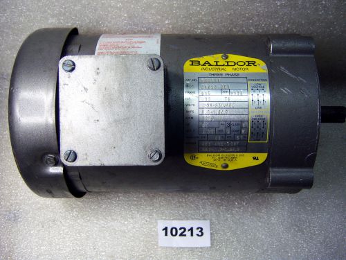 (10213) Baldor Motor VM3534 1/3HP 1725RPM