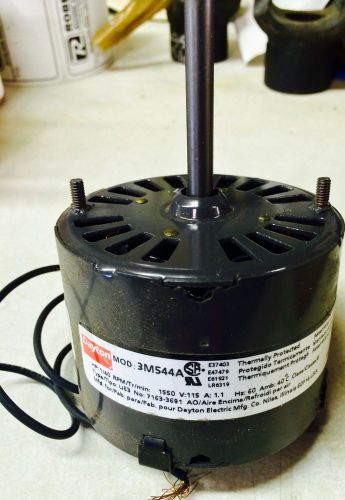 Dayton electric motor - 3m544a, 1/40 hp, 1550 rpm, 115v, 1 phase, 5/16&#034; shaft for sale