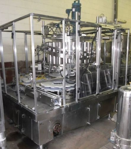 (1) used consolidated rotary piston filler 21 head rp-5221* for sale