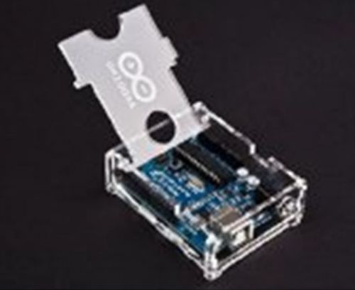 Clear Acrylic Case Shell Cover Enclosure Computer Box Arduino UNO R3 NEW