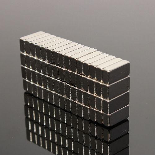 20Pcs Super Strong Block Rare Earth Neodymium Fridge Magnets 10x5x3mm N35