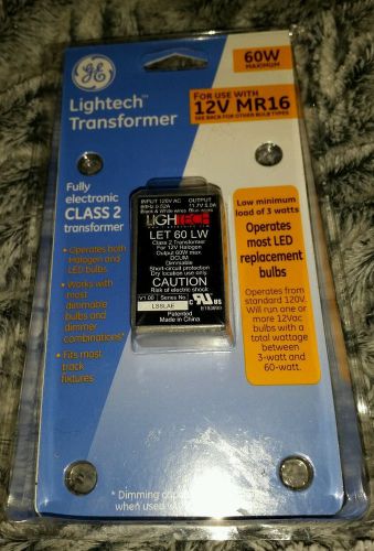 Lightech Transformer Class 2 60W Max For use with 12V MR16